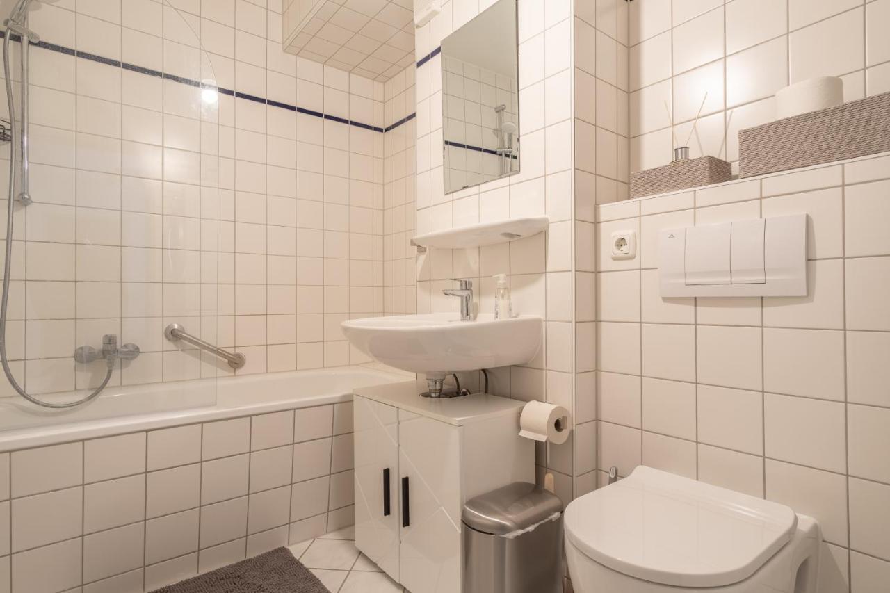 Apartament Arbeitsplatz, Balkon, Tiefgarage Naehe Neue Messe Lipsk Zewnętrze zdjęcie